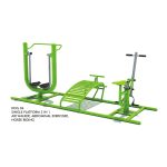 SINGLE PLATFORM 3 IN 1 KOG 04 MULTIGYM (Galvanised Pipe)