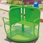 SEATED MERRY GO ROUND 4 SEATER AE715